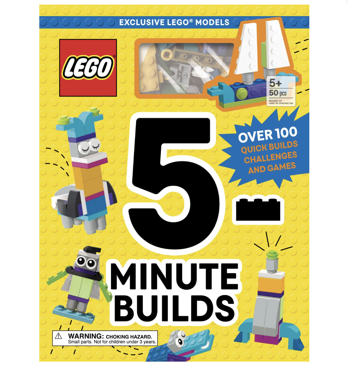 ‘5-Minute LEGO Builds’ Book