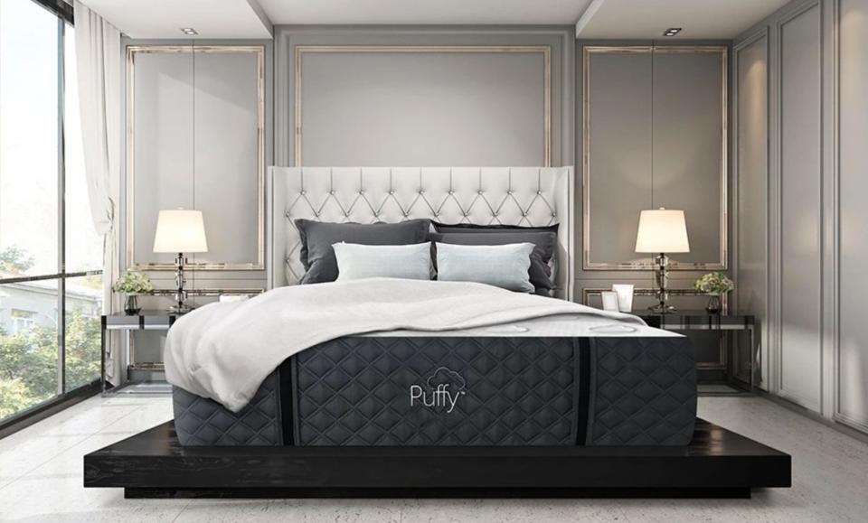 From Black Friday to Cyber Monday, Puffy's offering <strong><a href="https://fave.co/2Q0jTJ5" target="_blank" rel="noopener noreferrer">$300 off all mattresses</a>&nbsp;</strong>plus one free king-sized pillow. You won't have nightmares with either the <a href="https://fave.co/2oW9pPA"><strong>Puffy Mattress</strong>﻿</a>, the <a href="https://fave.co/2qDhQA4"><strong>Puffy Lux Mattress</strong>﻿</a> or <a href="https://fave.co/2oYU3Kc" target="_blank" rel="noopener noreferrer">t<strong>his Puffy Royal Mattress</strong>﻿</a>.