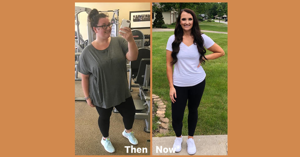 Felicia, a mom and military wife, safely reacher her goal of losing 140 pounds with WW (formerly Weight Watchers). (Photo: WW)