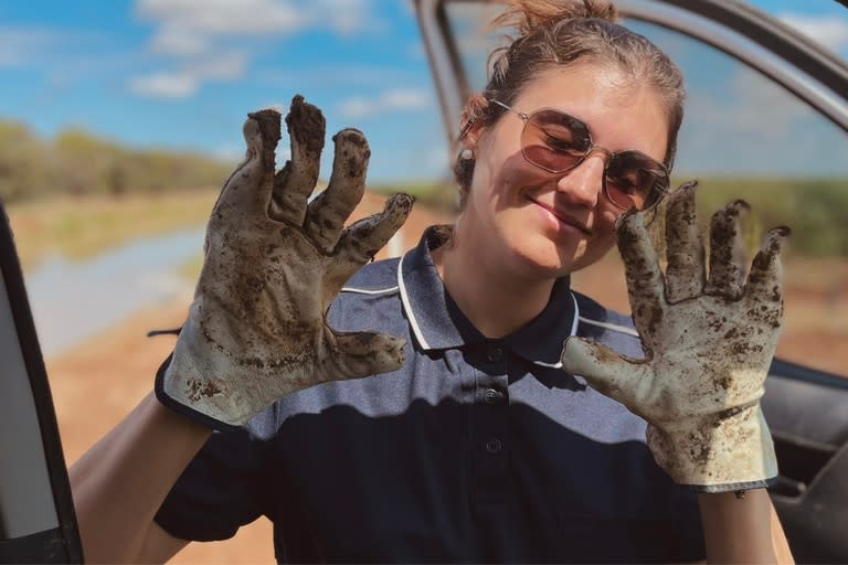 Carla Beltramini contó la verdad detrás de trabajar en un campo en Australia