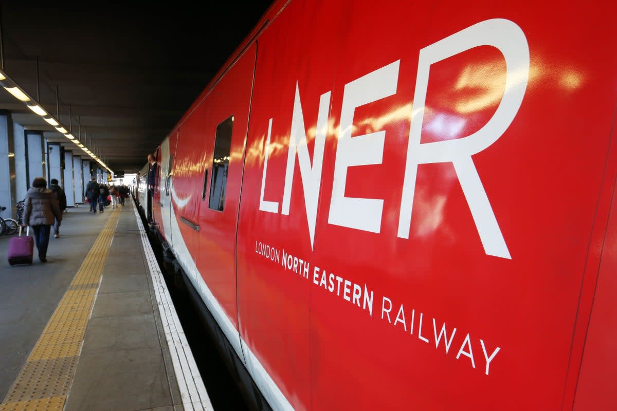 Train passengers using the East Coast Main Line will have more flexible ticketing options from Sunday (Jonathan Brady/PA) (PA Wire)