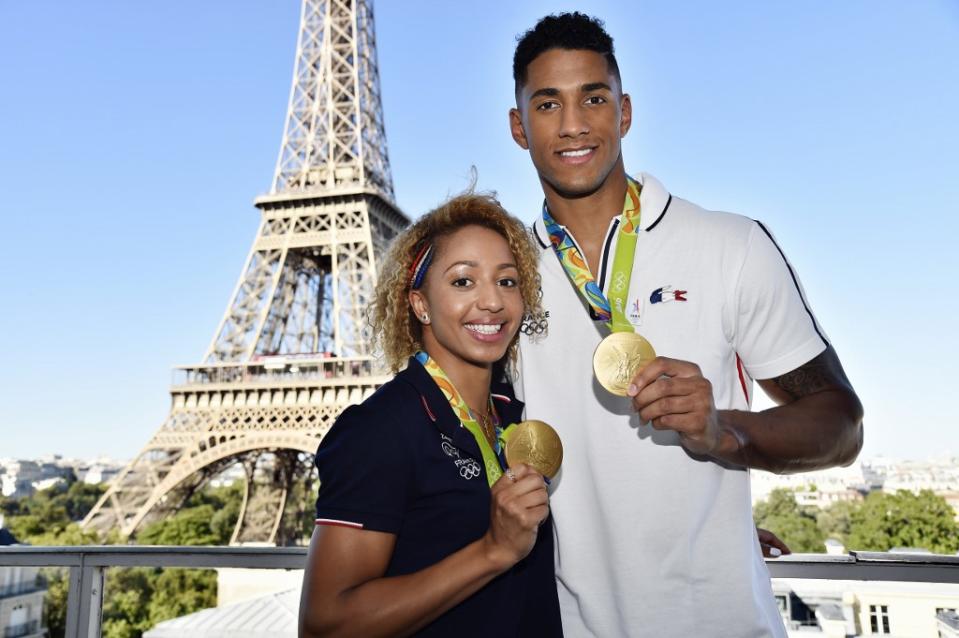 Tony Yoka et Estelle Mossely