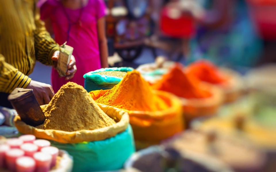 street market india - Getty