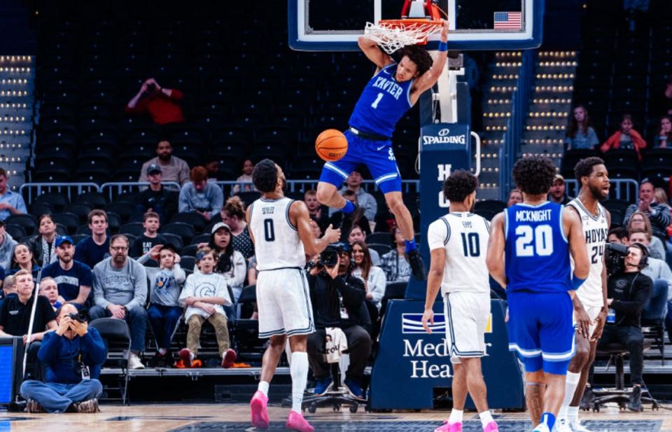 Xavier sophomore Desmond Claude was named the Big East Most Improved Player.