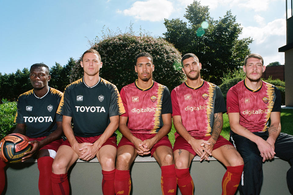 Aries and New Balance Reveal Official AS Roma Collaboration