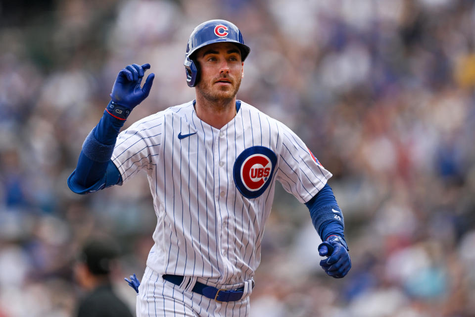 芝加哥小熊Cody Bellinger在7月份打出驚人的表現。（MLB Photo by Quinn Harris/Getty Images）