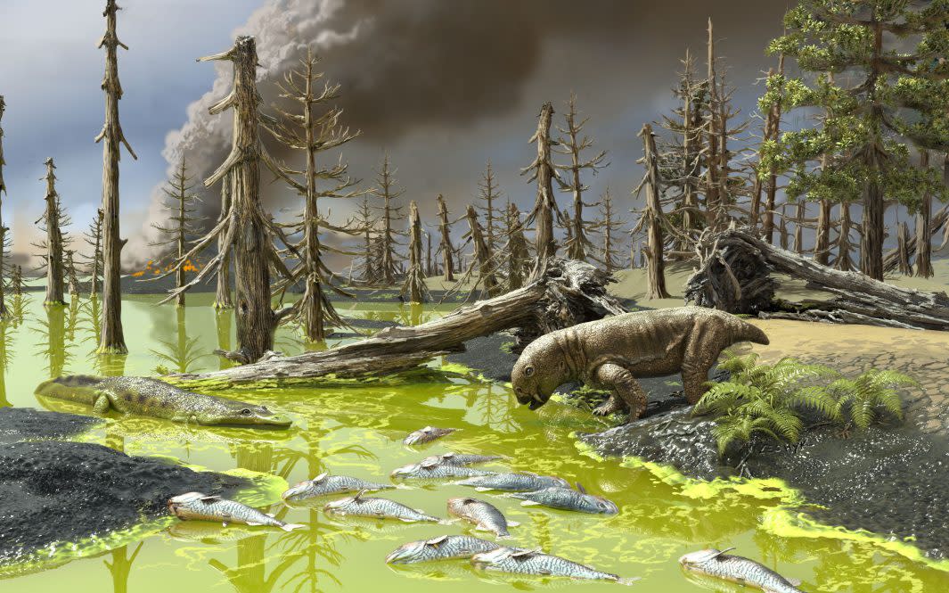 Rivers and lakes turned into toxic soup (University of Connecticut) 