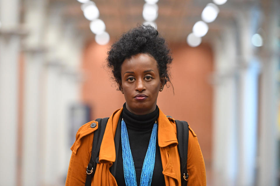 <p>Campaigner Leyla Hussein urged young people to seek help and encouraged responsible adults to intervene.</p>