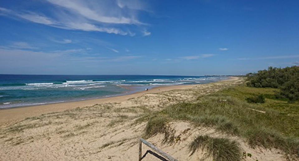 Bokarina beach on Queensland's Sunshine Coast. 