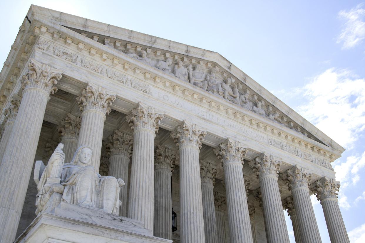 The U.S. Supreme Court building in Washington in a 2020 file photo.