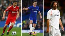 <p>Xabi Alonso, Cesar Azpilicueta and Ivan Campo – do they make our list</p>