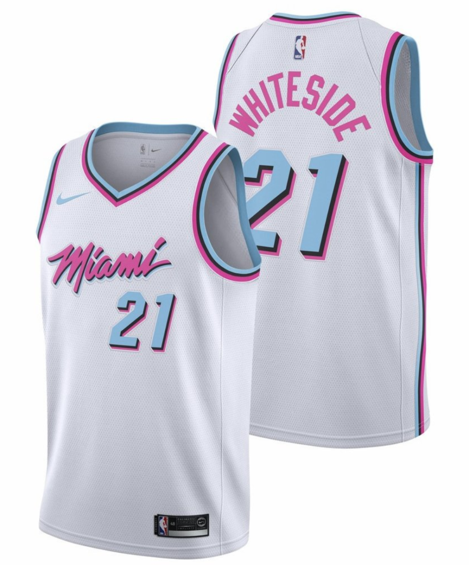 Miami Heat City uniform. (Nike)