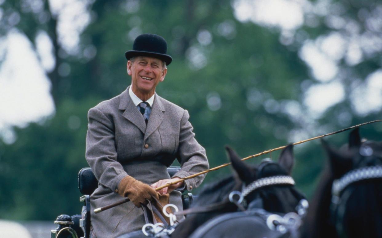 Prince Philip, Duke of Edinburgh at the Royal Windsor Horse Show - Getty