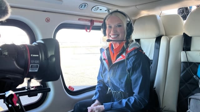 Anneka Rice in Challenge Anneka. (Channel 5)