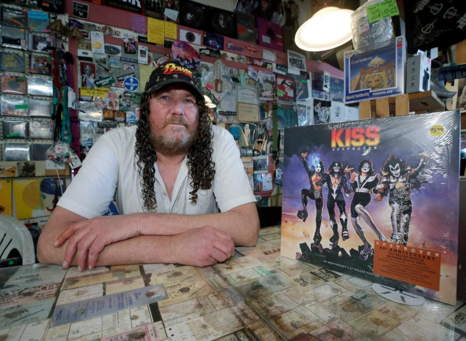 Steve Chmielewski, owner of Steve's Downtown Music in DeLand, is among the local independent record store owners eagerly awaiting Black Friday Record Store Day.