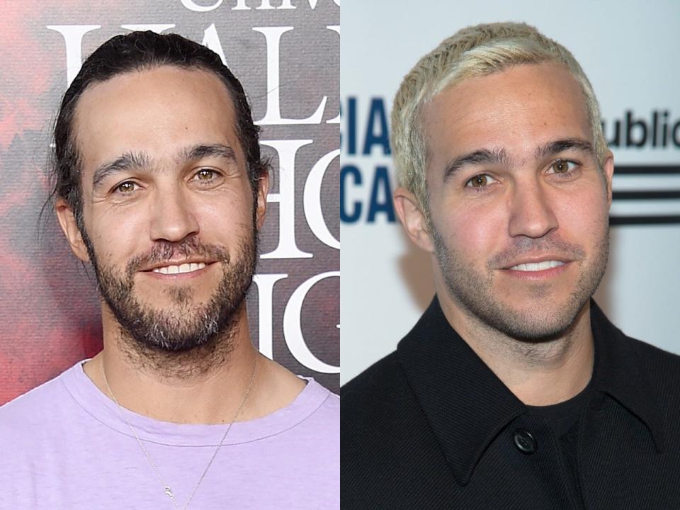 pete wentz bleach blonde