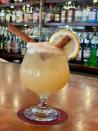 <p>Sweet and smoky flavors create this delicious cocktail. All you need is bourbon, pumpkin spice syrup, triple sec and an egg white.</p> <p><a href="https://www.thedailymeal.com/recipe/sensei-spice-pumpkin-cocktail?referrer=yahoo&category=beauty_food&include_utm=1&utm_medium=referral&utm_source=yahoo&utm_campaign=feed" rel="nofollow noopener" target="_blank" data-ylk="slk:For the Sensei Spice recipe, click here.;elm:context_link;itc:0;sec:content-canvas" class="link ">For the Sensei Spice recipe, click here.</a></p>