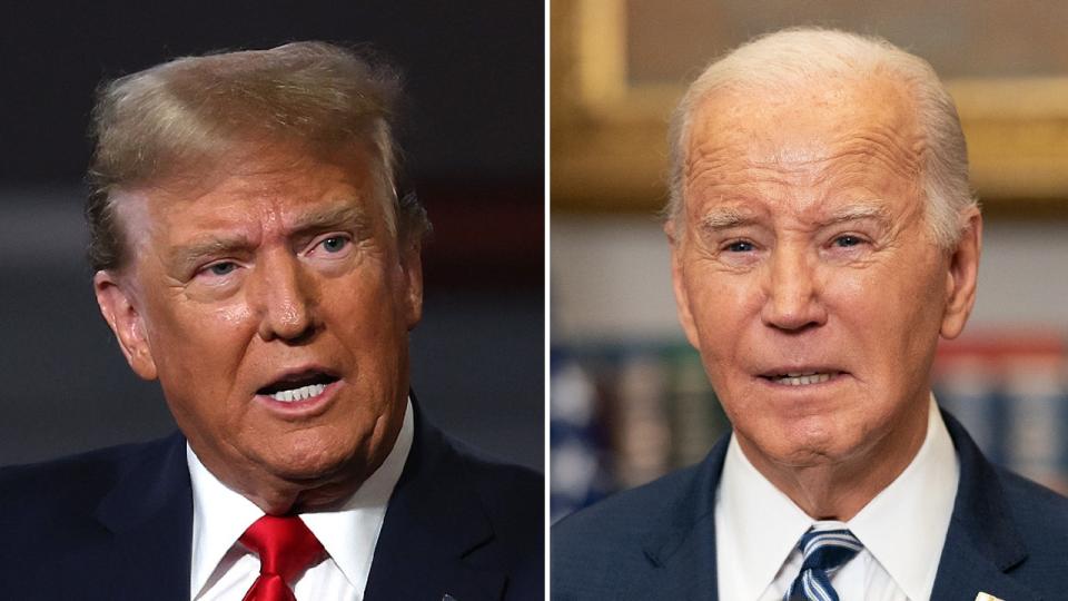 Trump and Biden