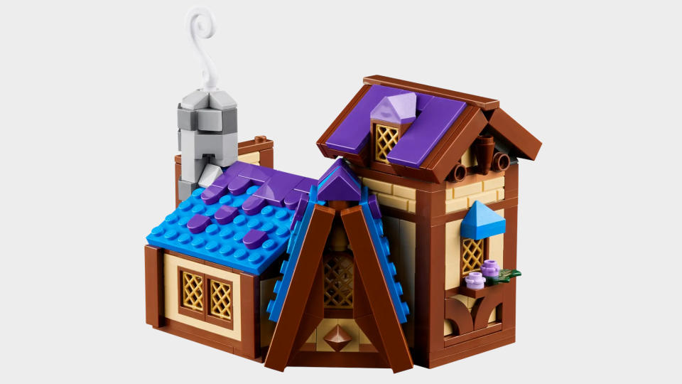 Lego D&D set on a plain background