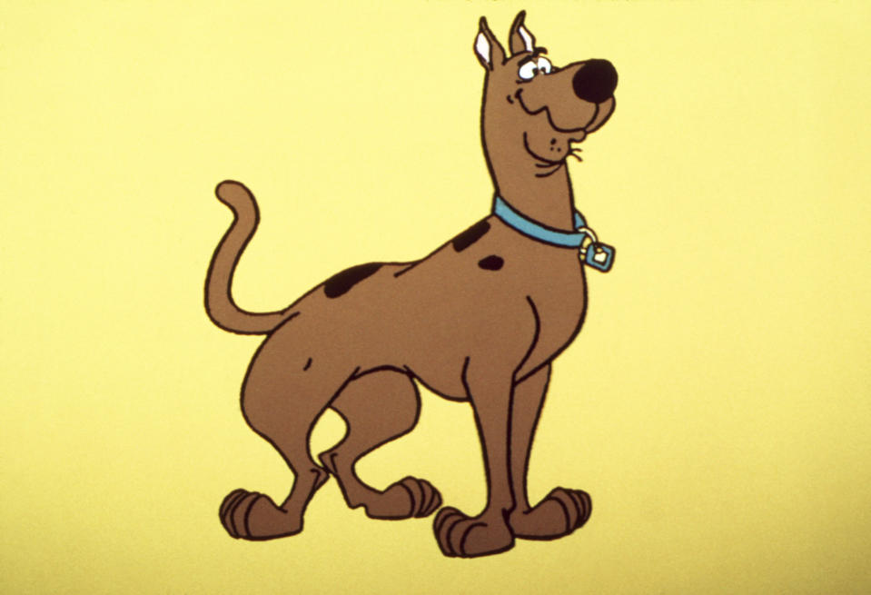 Scooby-Doo as featured on the cartoon show &quot;Scooby-Doo, Where Are You?&quot;