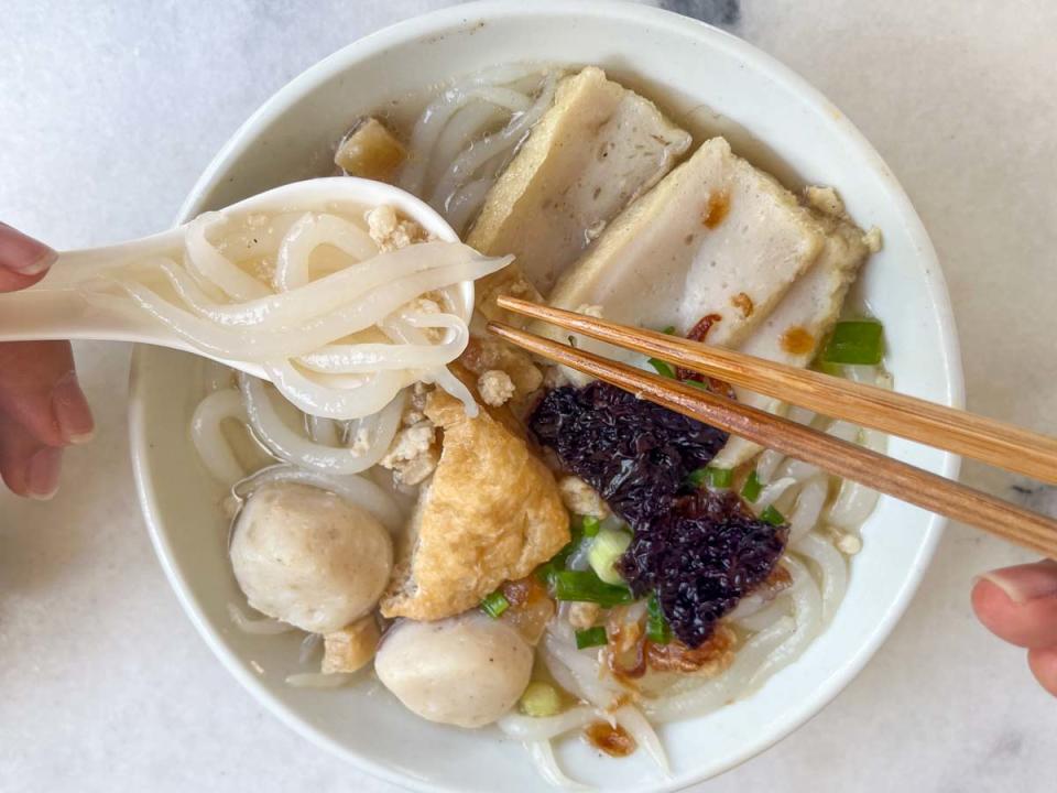 Malaysian Hup Kee Fishball Noodle - Mee Tai Mak Soup