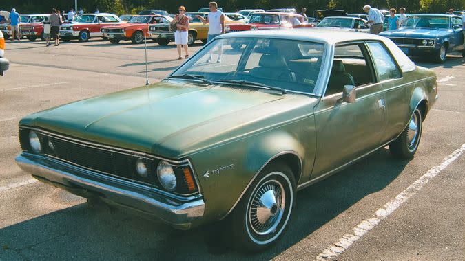 1970 AMC Hornet SST 2-door green Kenosha-f.