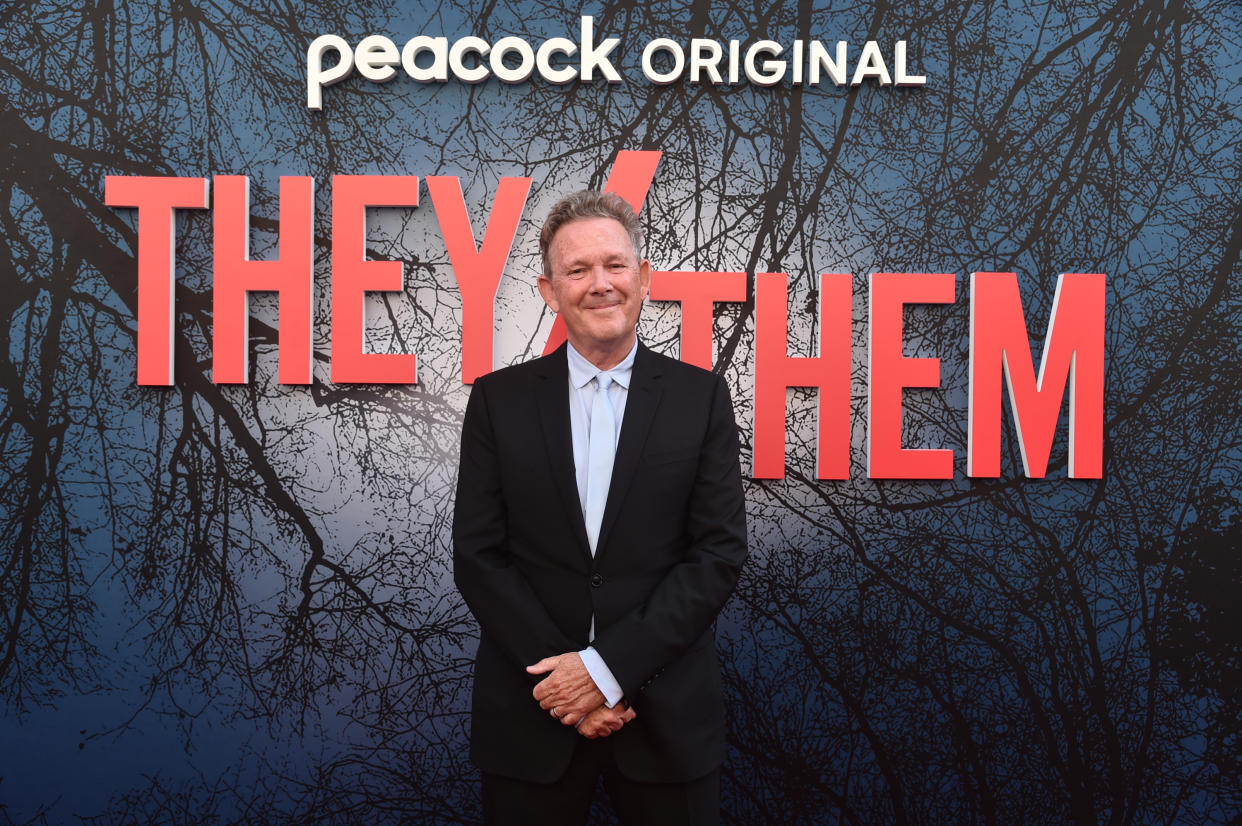 THEY/THEM -- They/Them Premiere Event at LA Outfest on July 24, 2022, at the Ace Hotel in California -- Pictured: John Logan -- (Photo by: Alberto Rodriguez/Peacock via Getty Images)