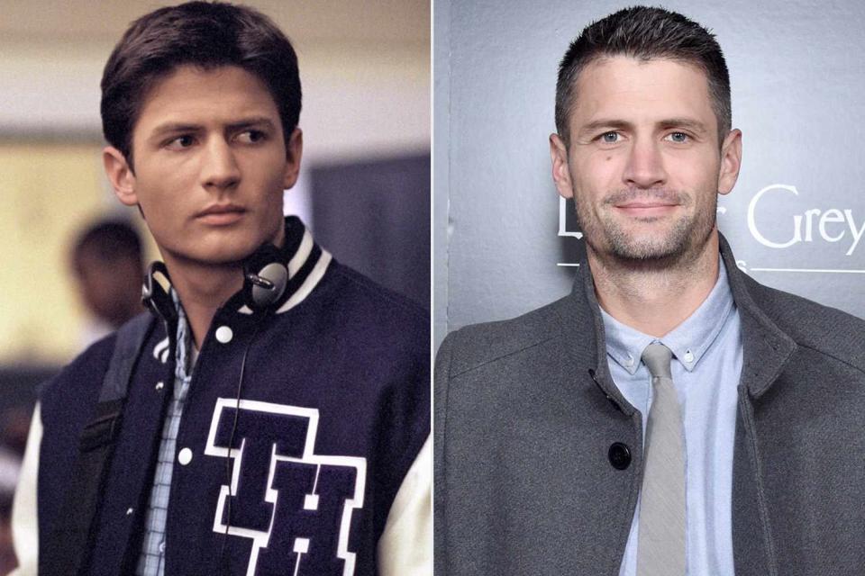 The WB/Courtesy Everett Collection, Gregg DeGuire/Getty  James Lafferty on 