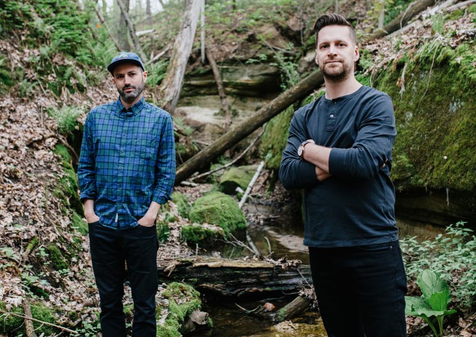 John Raymond, left, and Sean Carey have just released their debut album, "Shadowlands."