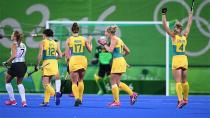 The Hockeyroos beat Argentina 1-0.