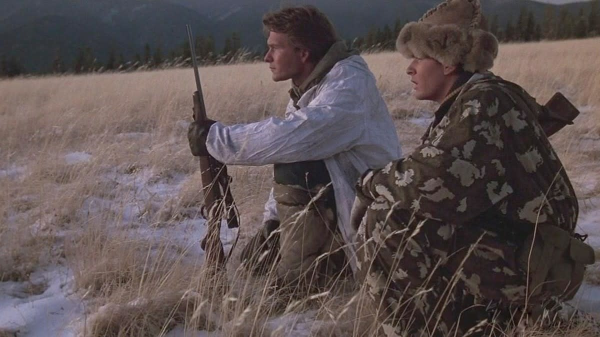 Patrick Swayze and Charlie Sheen in "Red Dawn" (1984)<p>MGM</p>