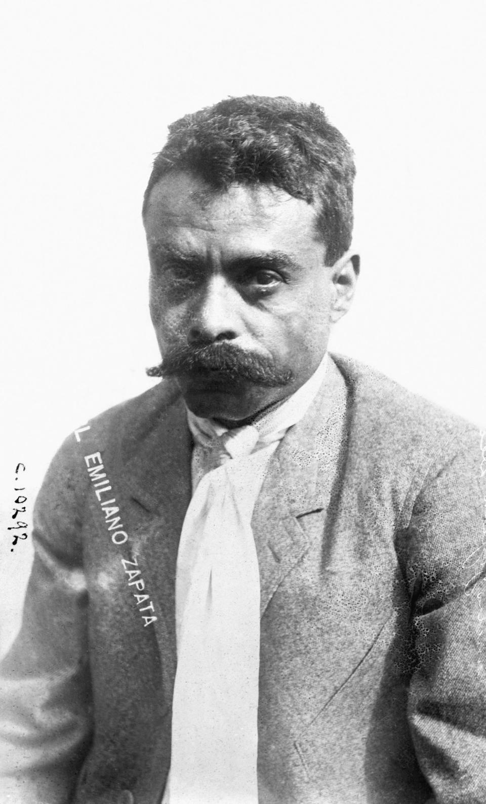 General Emiliano Zapata Mexican rebel leader.