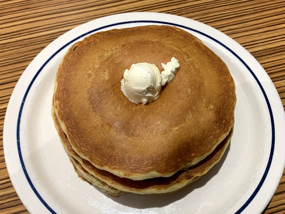 Pancakes from IHOP.