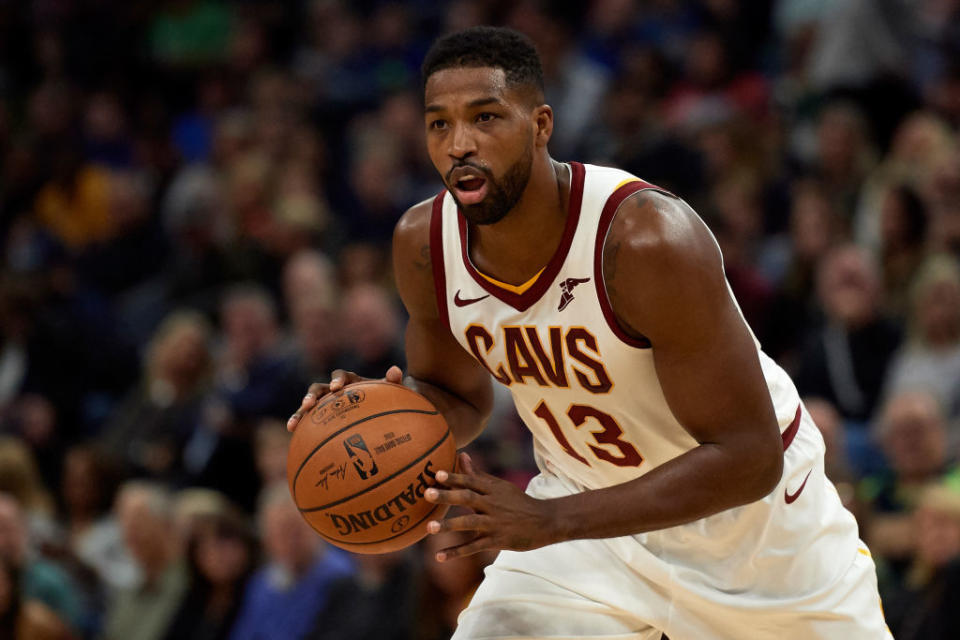 Tristan Thompson has produced strong fantasy lines since Kevin Love’s injury. (Photo by Hannah Foslien/Getty Images)