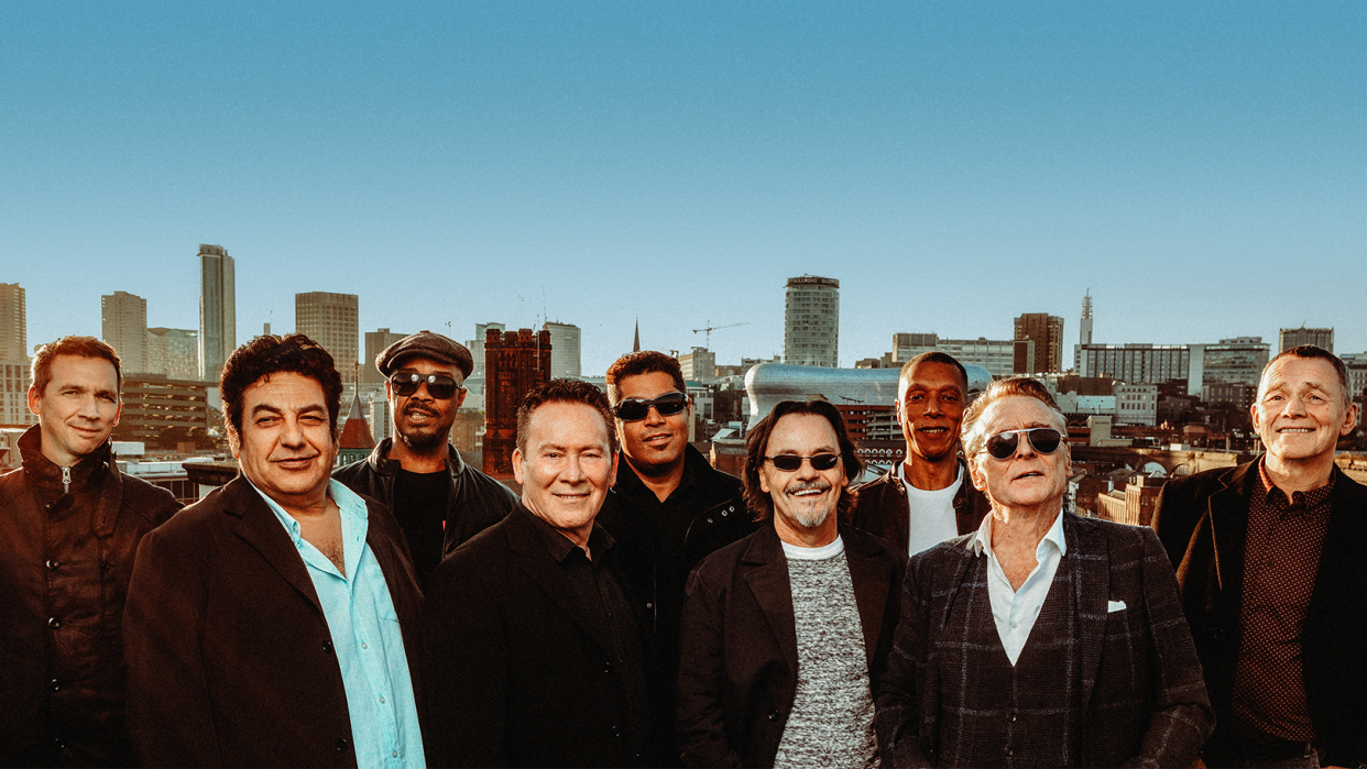 The line-up in the group shot from 2018 is (l-r): Martin Meredith, Norman Hassan, Earl Falconer, Robin Campbell, Laurence Parry, Jimmy Brown, Tony Mullings, Brian Travers, Duncan Campbell (Radski/PA)