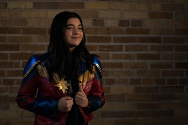 Iman Vellani as Kamala Khan/Ms. Marvel<p>Marvel Studios</p>