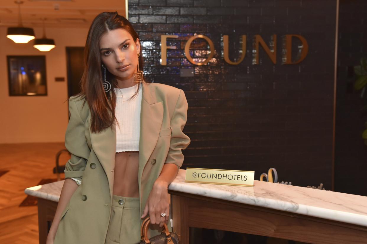 Emily Ratajkowski ist ist dafür bekannt, sich gekonnt in Szene zu setzen. (Bild: AP Photo)