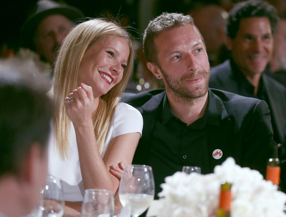 Gwyneth Paltrow and Chris Martin split in 2014. (Photo by Colin Young-Wolff /Invision/AP)