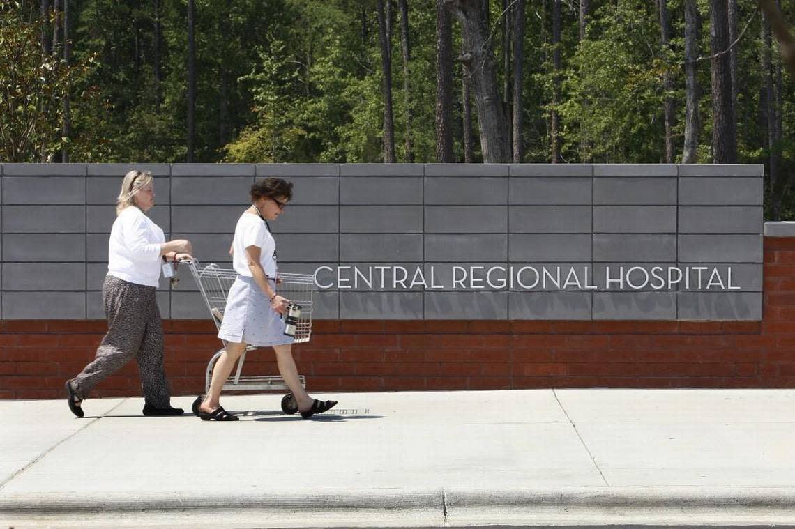 N.C. Department of Health and Human Services has a lot of staffing shortages, especially at state-run facilities like Central Regional Hospital in Butner, pictured here in an N&O file photo.