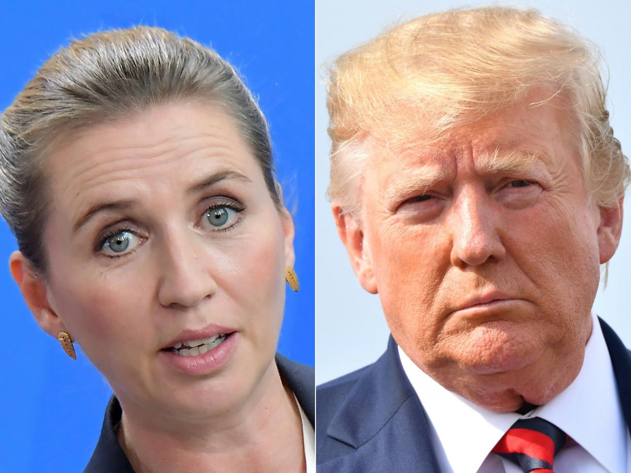 Trump Mette Frederiksen