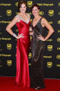 World-record holding Aussie swimmers and sisters Cate and Bronte Campbell were on hand at the Dally M Awards