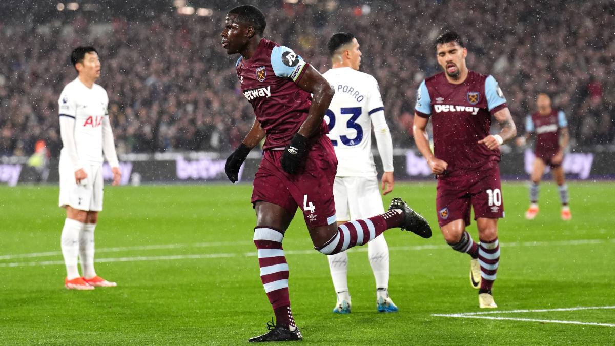 Tottenham pegged back by West Ham as Kurt Zouma nets equaliser - Yahoo Eurosport UK