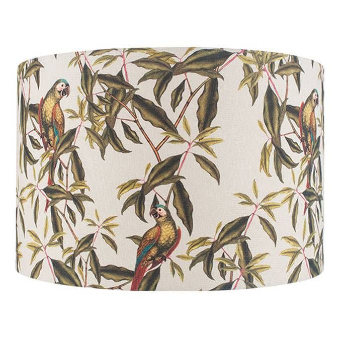 <p>The soft natural linen on this lampshade is the perfect base for its bold motif, filled with dreamy illustrations of colourful parrots and tropical plants. The open weave fabric creates a soft glow – great for a bedroom. <br></p><p><strong>Shop now: <a href="https://www.wayfair.co.uk/lighting/pdp/august-grove-parrot-35cm-linen-drum-lamp-shade-u000784145.html" rel="nofollow noopener" target="_blank" data-ylk="slk:August Grove Parrot Linen Shade at Wayfair;elm:context_link;itc:0;sec:content-canvas" class="link ">August Grove Parrot Linen Shade at Wayfair</a></strong></p><p><strong><strong><strong>Follow House Beautiful on </strong><strong><a href="https://www.tiktok.com/@housebeautifuluk" rel="nofollow noopener" target="_blank" data-ylk="slk:TikTok;elm:context_link;itc:0;sec:content-canvas" class="link ">TikTok</a> </strong><strong>and </strong><a href="https://www.instagram.com/housebeautifuluk/" rel="nofollow noopener" target="_blank" data-ylk="slk:Instagram;elm:context_link;itc:0;sec:content-canvas" class="link "><strong>Instagram</strong></a><strong>.</strong></strong></strong></p>