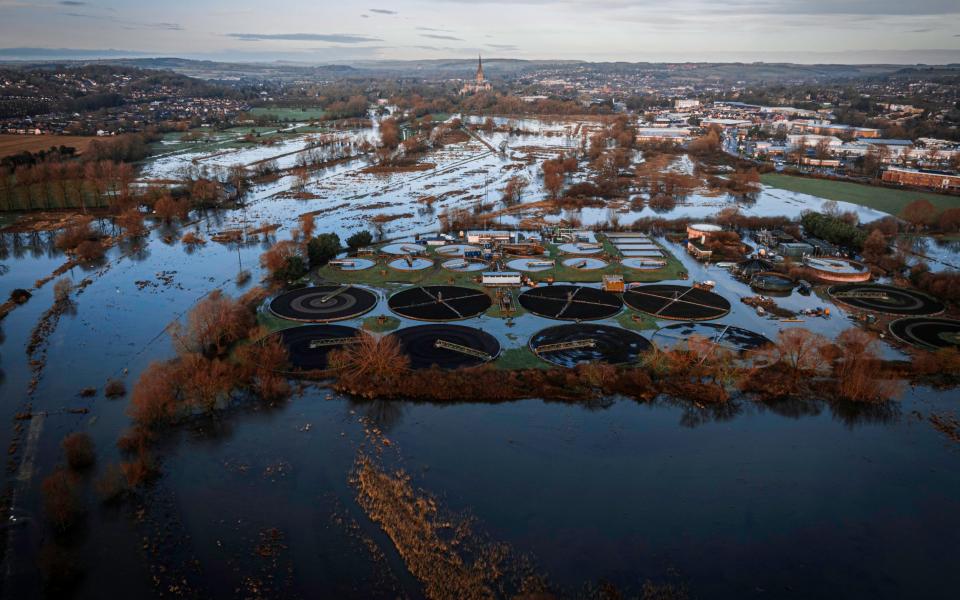 River Avon levels are expected to rise affecting even more areas of the cathedral city Salisbury, Hants.