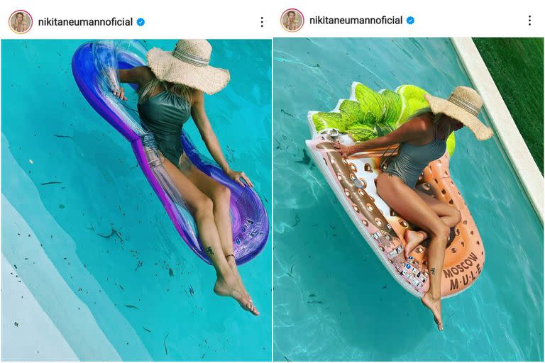 Las fotografías que compartió Nicole Neumann generaron cientos de críticas por parte de sus seguidores en Instagram