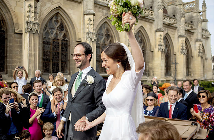 Boda del hermano de Matilde de Bélgica