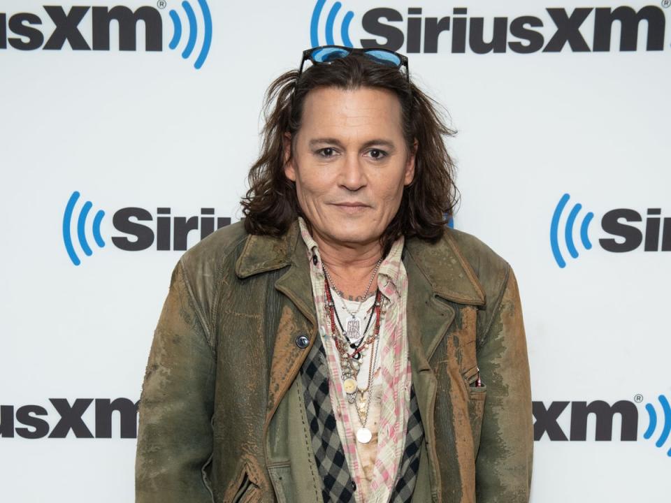 ‘Jeanne Du Barry’ is Depp’s first feature film in three years (Getty Images for SiriusXM)