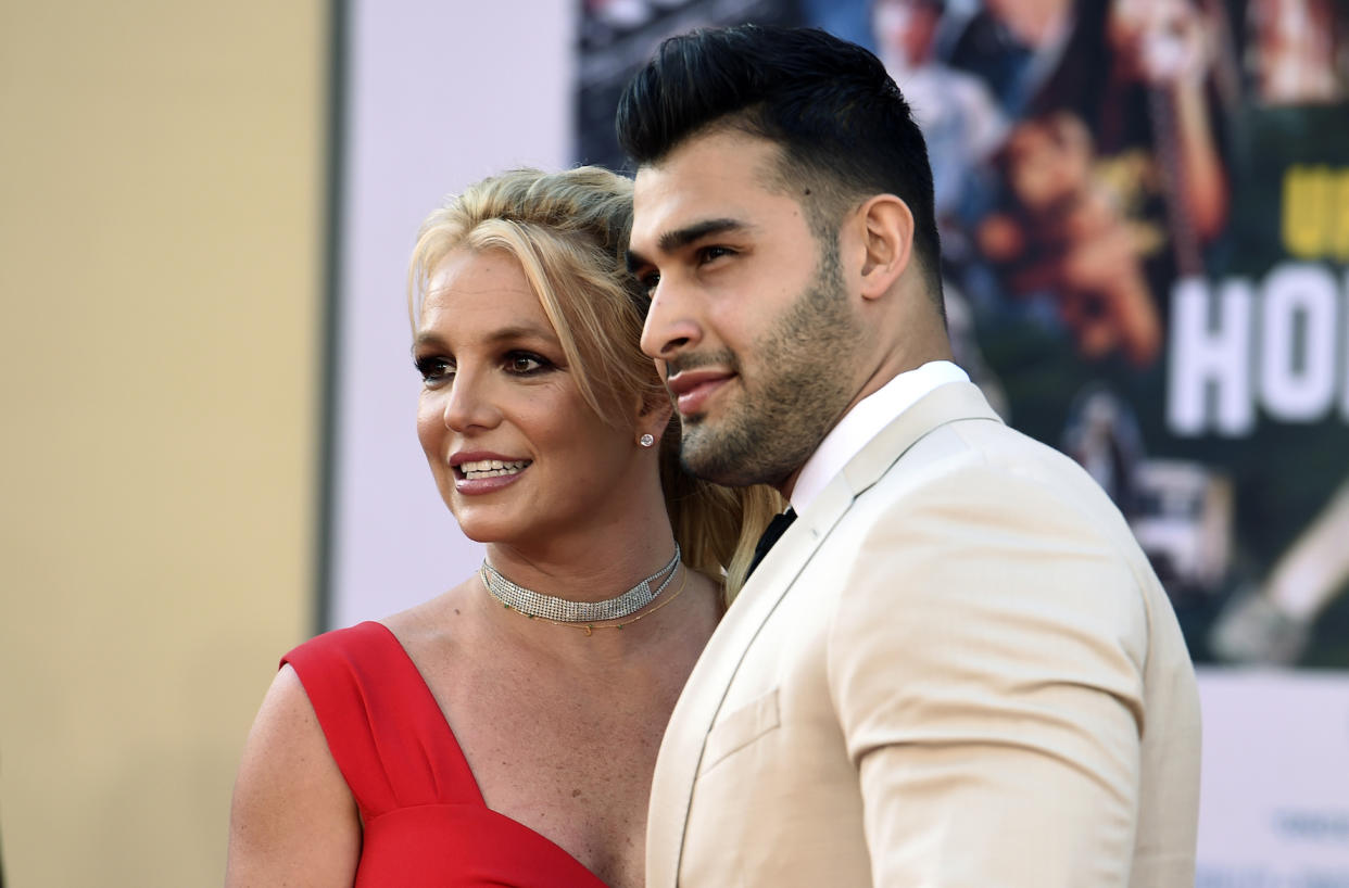 Britney Spears, Sam Asghari - Credit: Jordan Strauss/Invision/AP