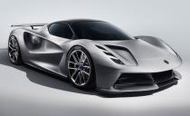 <p>This track-ready Lotus is nearly here. Limited to just 130 units, the <a href="https://www.caranddriver.com/lotus/evija" rel="nofollow noopener" target="_blank" data-ylk="slk:Evija;elm:context_link;itc:0;sec:content-canvas" class="link ">Evija</a> is a hypercar with a podium of impressive EV feats. Charging speeds of as much as 800 kW are supported, though the millionaire buying one should keep in mind even today's commercially available 350-kW chargers should be plenty quick. The Evija makes 1254 pound-feet of torque with all-wheel drive and<a href="https://www.caranddriver.com/news/a28408787/lotus-evija-photos-info/" rel="nofollow noopener" target="_blank" data-ylk="slk:an insane 1972 horsepower;elm:context_link;itc:0;sec:content-canvas" class="link "> an insane 1972 horsepower</a>. Other track-ready goodies include a pushrod-operated rear suspension and extensive aerodynamic bits that include a <a href="https://www.caranddriver.com/reviews/a36258287/2021-lotus-evija-prototytpe-drive/" rel="nofollow noopener" target="_blank" data-ylk="slk:diffuser with a drag-reduction system;elm:context_link;itc:0;sec:content-canvas" class="link ">diffuser with a drag-reduction system</a> and an adjustable rear wing. The price tag should be around $2.4 million, and though it won't be exactly street legal in the U.S., for a few dollars more, exceptions can be made. —<em>Austin Irwin</em></p>
