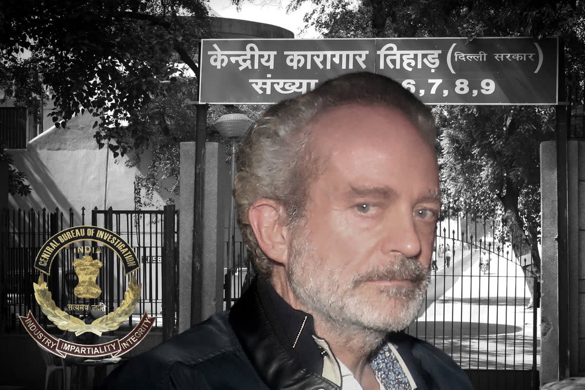 Christian Michel, a key accused and alleged middleman in the helicopter deal with Anglo-Italian firm AgustaWestland, has been held in a Delhi jail since 2018  (Reuters/Getty)